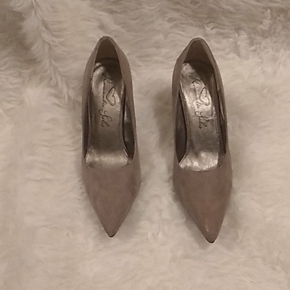Shoes/ROMANIC SOLES tan micro leather